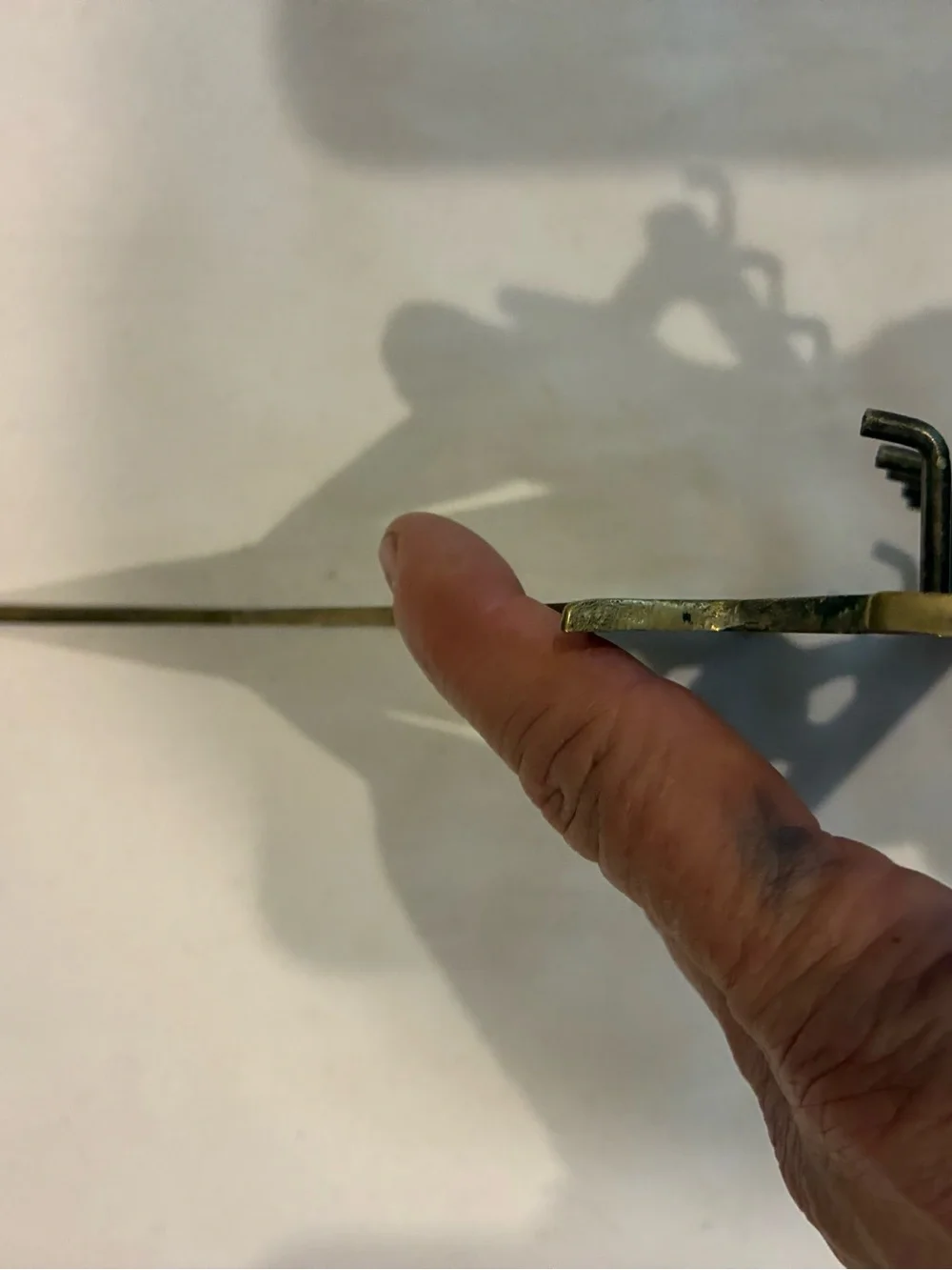 Brass Sailboat Wall Hook Rack - Gold-with 5 places for keys or FOBS Heavy Weight